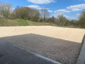 Pagrindų paruošimas trinkelėms kloti