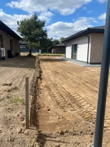 Sklypo formavimas prieš želdinimą