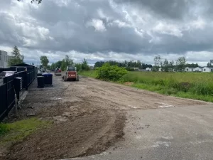 Kelio įrengimas, frezuota asfalto danga