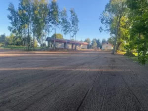 Sklypo paruošimas vejos sėjimui