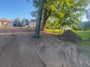 Sklypo paruošimas vejos sėjimui
