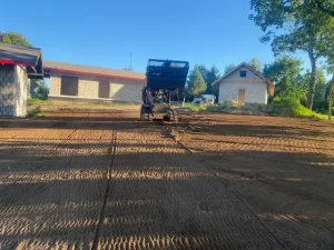 Sklypo paruošimas vejos sėjimui