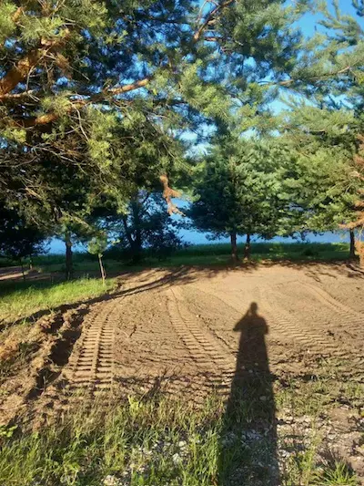 Sklypo paruošimas vejos sėjimui