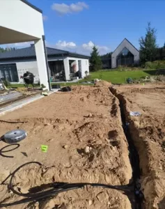 Laistymo sistemos įrengimas