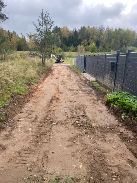 Kelio įrengimas - atnaujinimas