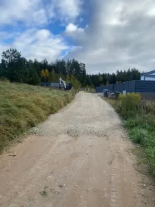 Dolomito skaldos pagrindo įrengimas